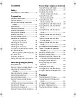 Preview for 4 page of Panasonic LUMIX DMC-FZ2B Operating Instructions Manual