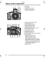 Preview for 8 page of Panasonic LUMIX DMC-FZ3GC Operating Instructions Manual