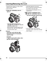 Preview for 14 page of Panasonic LUMIX DMC-FZ3GC Operating Instructions Manual