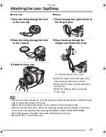 Preview for 17 page of Panasonic LUMIX DMC-FZ3GC Operating Instructions Manual