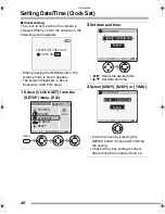 Preview for 20 page of Panasonic LUMIX DMC-FZ3GC Operating Instructions Manual