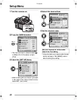 Preview for 22 page of Panasonic LUMIX DMC-FZ3GC Operating Instructions Manual