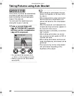 Preview for 44 page of Panasonic LUMIX DMC-FZ3GC Operating Instructions Manual