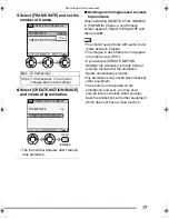 Preview for 77 page of Panasonic LUMIX DMC-FZ3GC Operating Instructions Manual