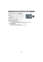 Preview for 57 page of Panasonic LUMIX DMC-FZ40 Operating Instructions For Advanced Features