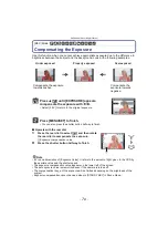 Preview for 76 page of Panasonic LUMIX DMC-FZ40 Operating Instructions For Advanced Features