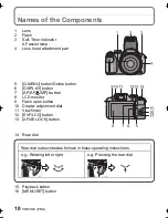 Предварительный просмотр 10 страницы Panasonic Lumix DMC-FZ45 Basic Operating Instructions Manual