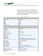 Preview for 2 page of Panasonic Lumix DMC-FZ5EG-K Specifications