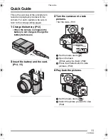 Предварительный просмотр 11 страницы Panasonic Lumix DMC-FZ5GN Operating Instructions Manual