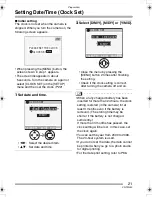 Предварительный просмотр 21 страницы Panasonic Lumix DMC-FZ5GN Operating Instructions Manual