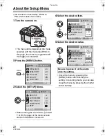 Предварительный просмотр 22 страницы Panasonic Lumix DMC-FZ5GN Operating Instructions Manual