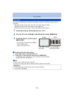 Preview for 170 page of Panasonic Lumix DMC-FZ60 Operating Instructions For Advanced Features