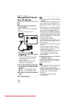 Preview for 104 page of Panasonic LUMIX DMC-FZ7 Operating Instructions Manual