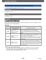 Preview for 146 page of Panasonic LUMIX DMC-FZ70 Owner'S Manual