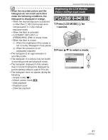 Preview for 41 page of Panasonic Lumix DMC-FZ8 Operating Instructions Manual