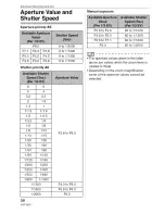 Preview for 58 page of Panasonic Lumix DMC-FZ8 Operating Instructions Manual