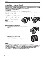 Preview for 18 page of Panasonic Lumix DMC-G1 Operating Instructions Manual