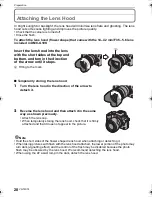 Preview for 20 page of Panasonic Lumix DMC-G10K Operating Instructions Manual