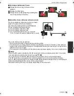 Preview for 75 page of Panasonic Lumix DMC-G10K Operating Instructions Manual