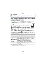 Preview for 38 page of Panasonic Lumix DMC-G3 Operating Instructions Manual