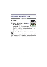 Preview for 48 page of Panasonic Lumix DMC-G3 Operating Instructions Manual