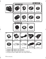 Preview for 8 page of Panasonic Lumix DMC-G3K Basic Operating Instructions Manual