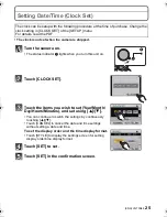 Preview for 25 page of Panasonic Lumix DMC-G3K Basic Operating Instructions Manual