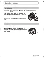 Preview for 15 page of Panasonic Lumix DMC-G5X Basic Operating Instructions Manual