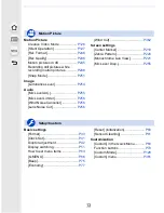 Preview for 13 page of Panasonic LUMIX DMC-G7 Owner'S Manual For Advanced Features
