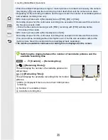 Preview for 35 page of Panasonic LUMIX DMC-G7 Owner'S Manual For Advanced Features