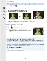 Preview for 88 page of Panasonic LUMIX DMC-G7 Owner'S Manual For Advanced Features