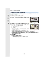 Preview for 54 page of Panasonic Lumix DMC-G85MK Owner'S Manual For Advanced Features