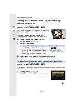 Предварительный просмотр 136 страницы Panasonic Lumix DMC-G85MK Owner'S Manual For Advanced Features
