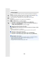 Preview for 232 page of Panasonic Lumix DMC-G85MK Owner'S Manual For Advanced Features