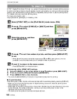 Preview for 142 page of Panasonic Lumix DMC-GF1 C Operating Instructions Manual
