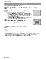 Preview for 144 page of Panasonic Lumix DMC-GF1 C Operating Instructions Manual