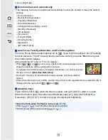 Предварительный просмотр 72 страницы Panasonic Lumix DMC-GF7 Operating Instructions For Advanced Features