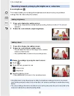 Предварительный просмотр 77 страницы Panasonic Lumix DMC-GF7 Operating Instructions For Advanced Features