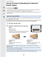 Предварительный просмотр 87 страницы Panasonic Lumix DMC-GF7 Operating Instructions For Advanced Features