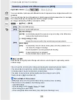 Предварительный просмотр 130 страницы Panasonic Lumix DMC-GF7 Operating Instructions For Advanced Features