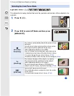 Предварительный просмотр 137 страницы Panasonic Lumix DMC-GF7 Operating Instructions For Advanced Features