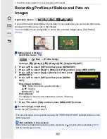 Предварительный просмотр 187 страницы Panasonic Lumix DMC-GF7 Operating Instructions For Advanced Features