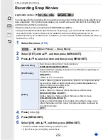 Предварительный просмотр 212 страницы Panasonic Lumix DMC-GF7 Operating Instructions For Advanced Features