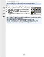 Предварительный просмотр 222 страницы Panasonic Lumix DMC-GF7 Operating Instructions For Advanced Features