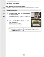 Предварительный просмотр 225 страницы Panasonic Lumix DMC-GF7 Operating Instructions For Advanced Features