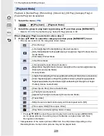 Предварительный просмотр 229 страницы Panasonic Lumix DMC-GF7 Operating Instructions For Advanced Features