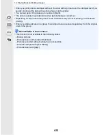Предварительный просмотр 236 страницы Panasonic Lumix DMC-GF7 Operating Instructions For Advanced Features