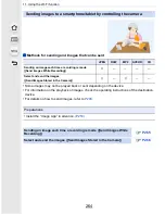 Предварительный просмотр 264 страницы Panasonic Lumix DMC-GF7 Operating Instructions For Advanced Features