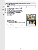 Предварительный просмотр 278 страницы Panasonic Lumix DMC-GF7 Operating Instructions For Advanced Features