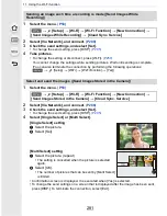 Предварительный просмотр 281 страницы Panasonic Lumix DMC-GF7 Operating Instructions For Advanced Features